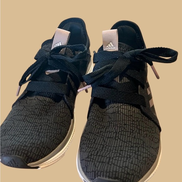 adidas Shoes - Adidas Black and Pink Athletic Shoes